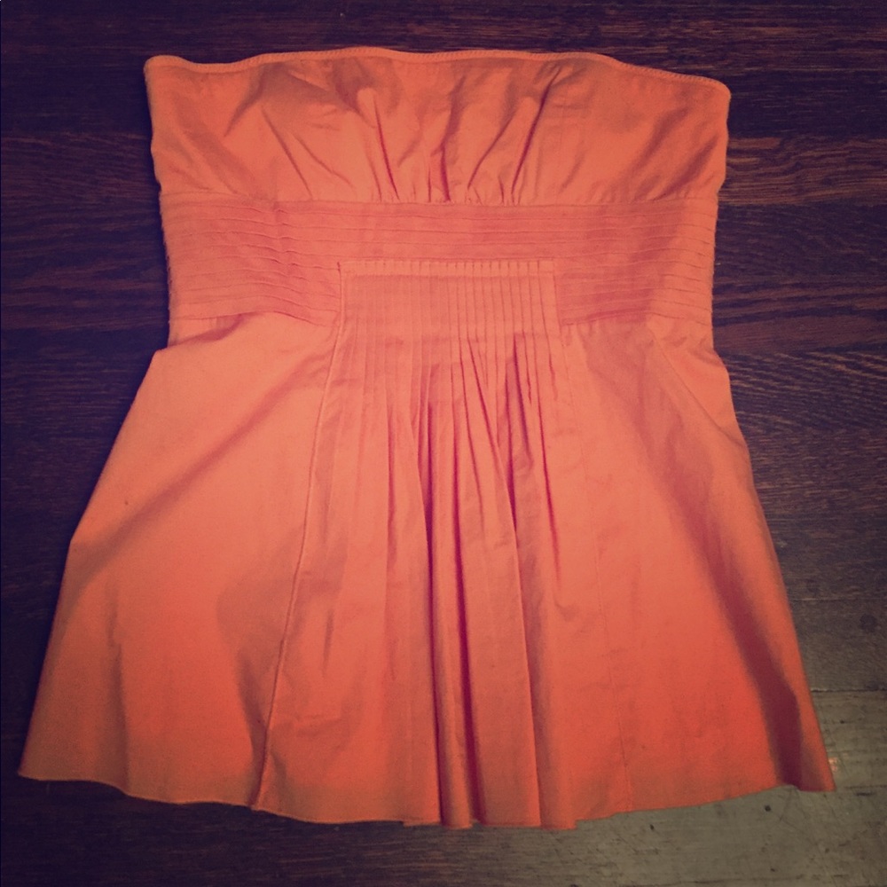 BCBG Strapless Top!